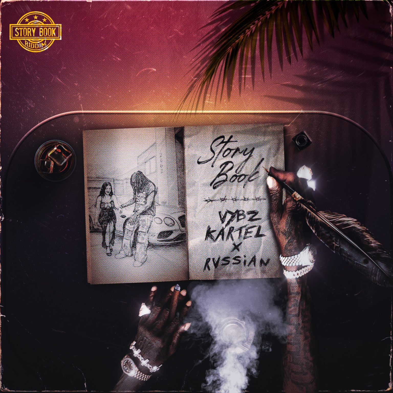 ARTWORK: Vybz Kartel & Rvssian - Story Book