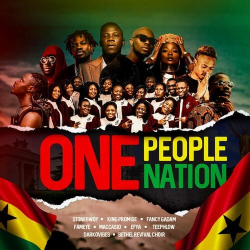 Stonebwoy - One People One Nation ft. King Promise, Fancy Gadam, Fameye, Efya, Teephlow, Maccasio, Darkovibes & Bethel Revival Choir