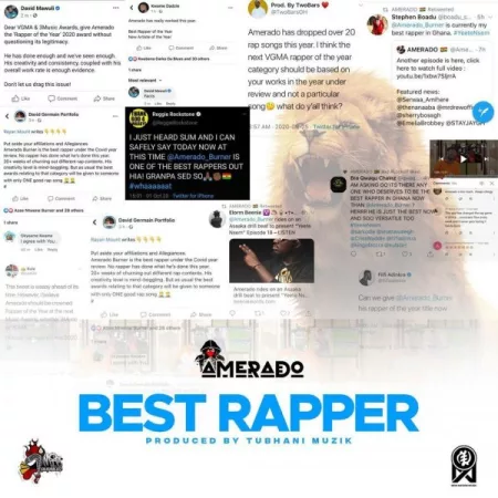 Amerado – Best Rapper (Prod. By Tubhanimuzik)
