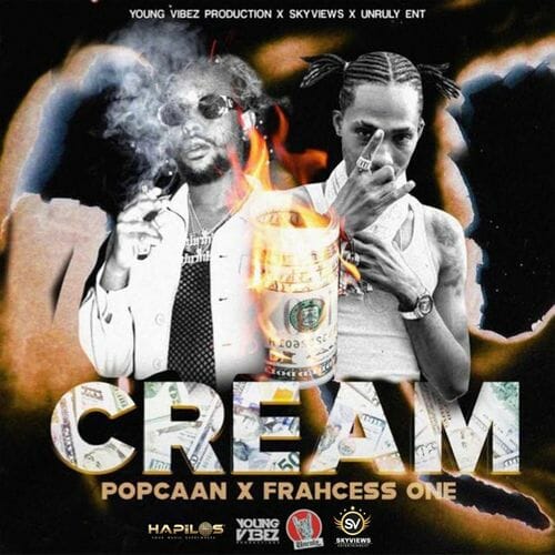 Popcaan – Cream Ft. Frahcess One (Prod. By Young Vibez Production)