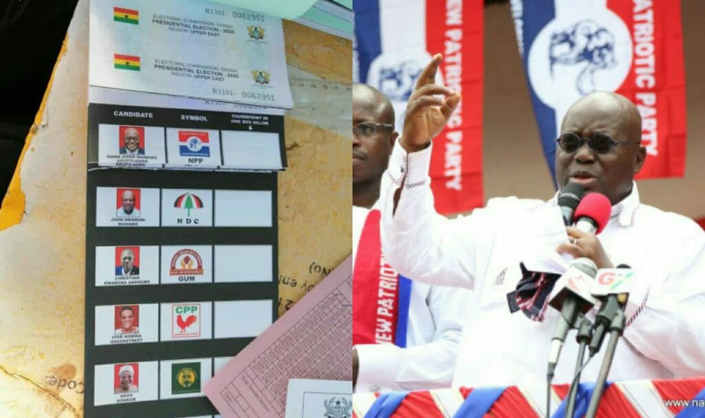 #Election2020 : EC Official Who Cropped Akufo-Addo’s Photo Out From Ballot Paper Arrested
