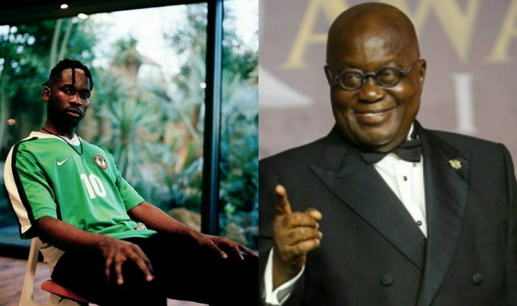 Mr. Eazi Begs Nana Akufo Addo To Help Find His Stolen Laptop Mr. Eazi Begs Nana Akufo Addo To Help Find His Stolen Laptop