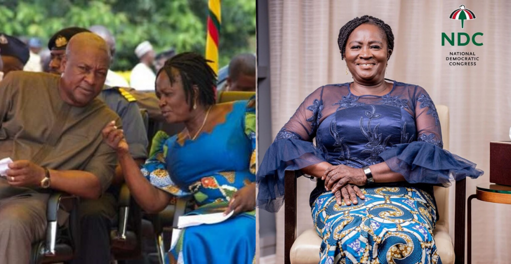 Prof Jane Naana  Reportedly Resigns As Mahama’s Running Mate