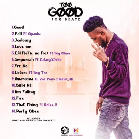 Foxbeatz - Too Good (Full Album)