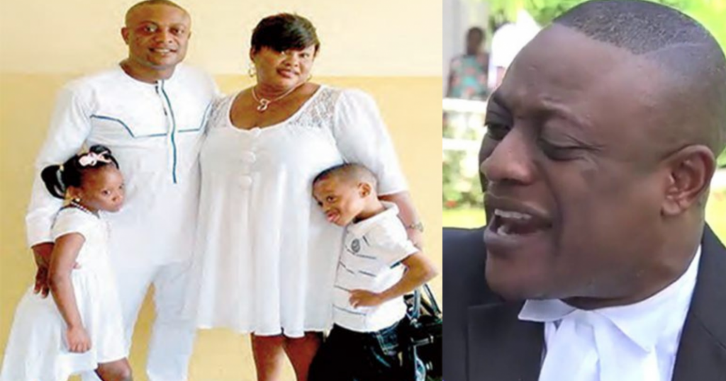 Popular Ghanaian Lawyer Maurice Ampaw Loses Wife