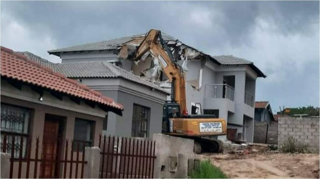Borga Who Demolished The House He Built For His Girlfriend Finally Speaks