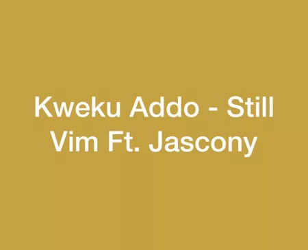 Kweku Addo - Still Vim