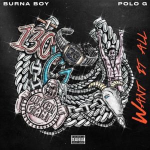 Burna Boy – Want It All ft Polo G mp3 image Burna Boy – Want It All ft Polo G mp3 image