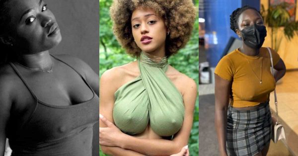Ladies share juicy photos as they go braless to mark no bra day