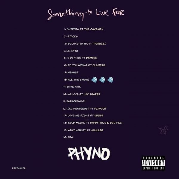 Phyno – Something To Live For Full Album