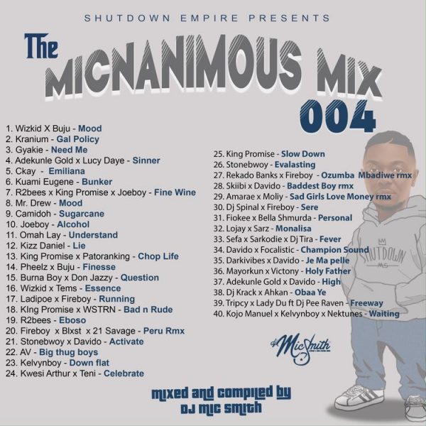 DJ Mic Smith The Micnanimous Mix 004 2022