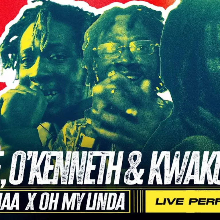 Reggie, O’Kenneth & Kwaku DMC – Obaa Hemaa x Oh My Linda (Live) Reggie, O'Kenneth & Kwaku DMC - Obaa Hemaa x Oh My Linda (Live)