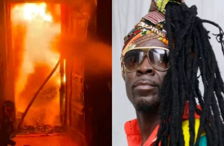 Fire destroys Kojo Antwi’s luxurious residence in Kwashieman