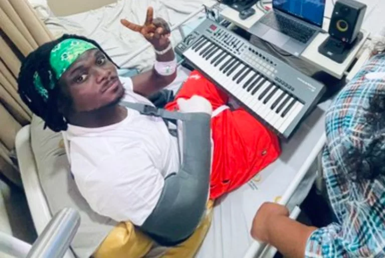 Kuami Eugene shares recovery update following accident Kuami Eugene shares recovery update following accident