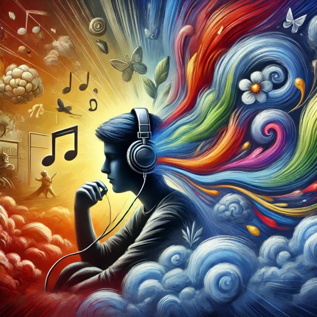 How Music Shapes Mood and Emotions source: DALL-E