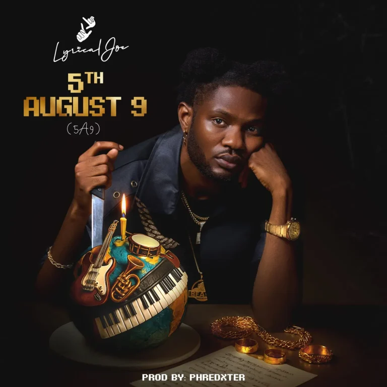 Lyrical Joe – 5th August 9 ARTWORK: Lyrical Joe - 5th August 9