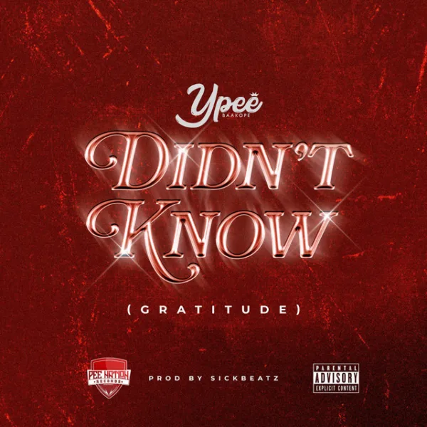 Ypee – Didn’t Know (Gratitude) Ypee – Didn’t Know (Gratitude)